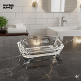BATHMORE CRYSTAL ACRYLIC SOAP DISH - F4081
